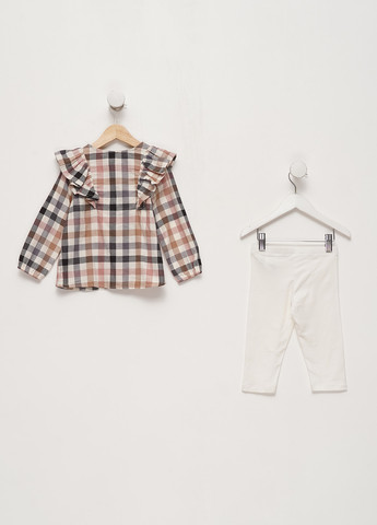 Комбинированный демисезонный комплект (блуза, леггинсы) H&M