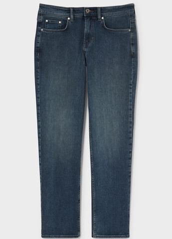 Темно-синие демисезонные прямые джинсы C&A