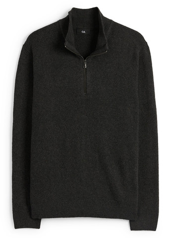 Темно-сірий демісезонний светр C&A