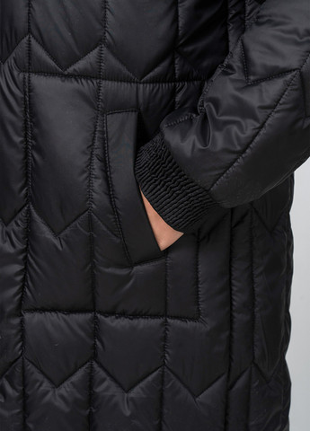 Черное демисезонное Пальто двусторонее A'll Posa