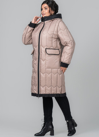 Черное демисезонное Пальто двусторонее A'll Posa