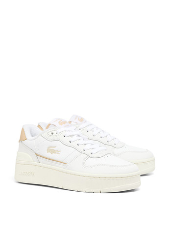 Кроссовки Lacoste T-Clip Platform белые демисезоны (329694582)