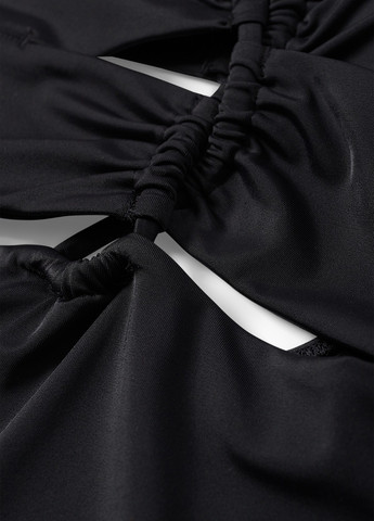 Черный летний купальник слитный C&A