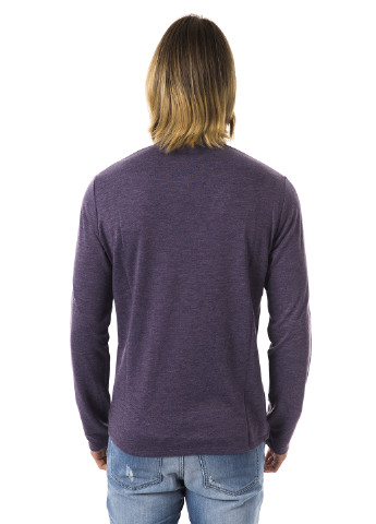 Фиолетовая футболка-поло для мужчин Byblos меланжевая