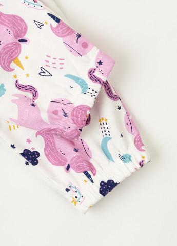 Молочная всесезон пижама (свитшот, брюки) свитшот + брюки Ляля