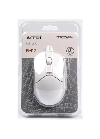 Мышка FM12 White A4Tech (253546519)