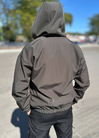 Оливкова (хакі) демісезонна куртка No Brand