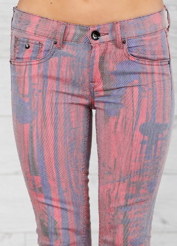 Комбинированные джинсовые демисезонные брюки Pepe Jeans