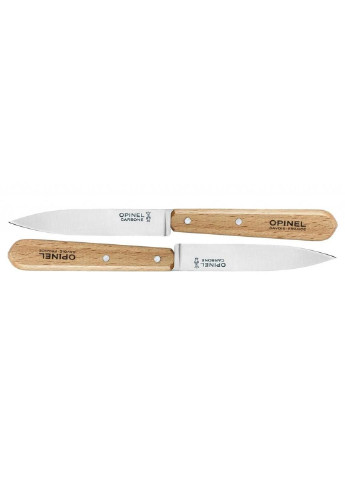 Набор ножей Office №102 carbon steel 2шт (001222) Opinel коричневые,