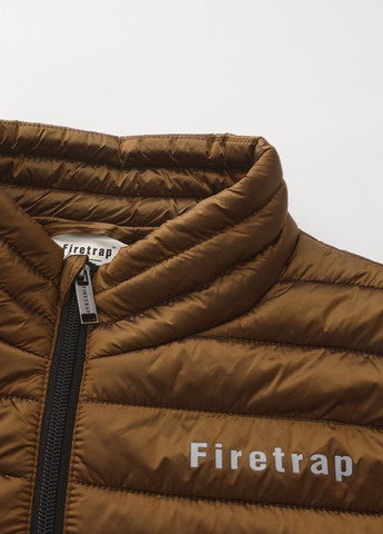 Коричнева демісезонна куртка Firetrap