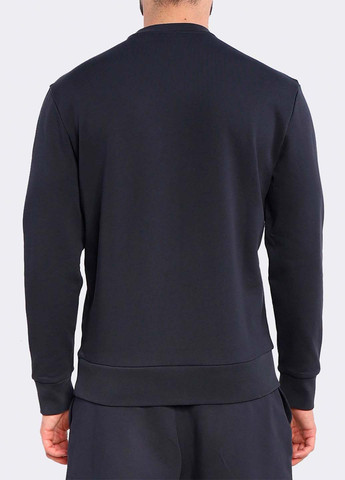 Темно-синий свитшот Armani Exchange логотип без декора (365686671)