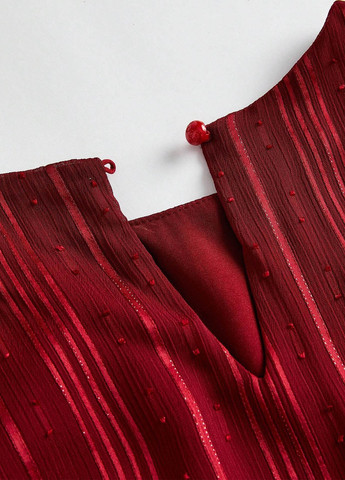 Бордова коктейльна плаття для вагітних SHEIN однотонна