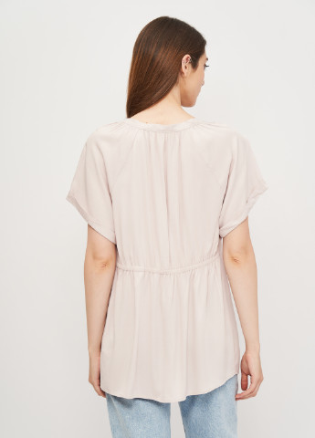 Светло-розовая летняя блуза для беременных H&M