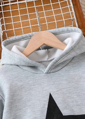 Комбинированный демисезонный костюм (худи, брюки) брючный SHEIN