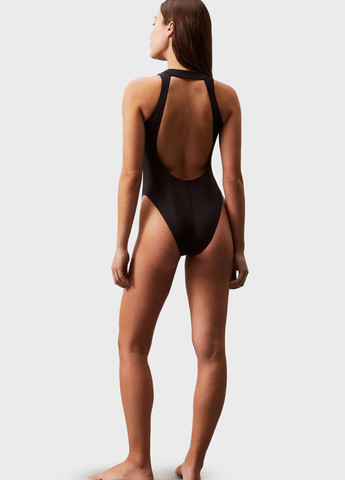 Чорний літній купальник суцільний Calvin Klein