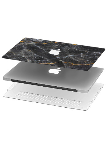 Чехол пластиковый для Apple MacBook Pro 13 A2289 / A2251 / A2338 Темный Мрамор (Dark Marble) (9772-1867) MobiPrint (218538779)