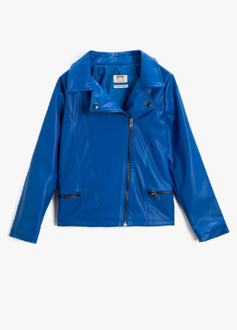 Светло-синяя демисезонная куртка KOTON