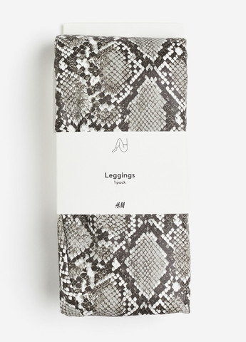 Комбинированные демисезонные леггинсы H&M