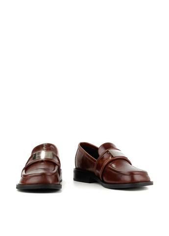 Le'BERDES Туфли лоферы коричневый з натуральная кожа, украина — демисезон (361019721)