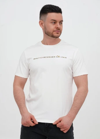 Біла футболка Trend Collection