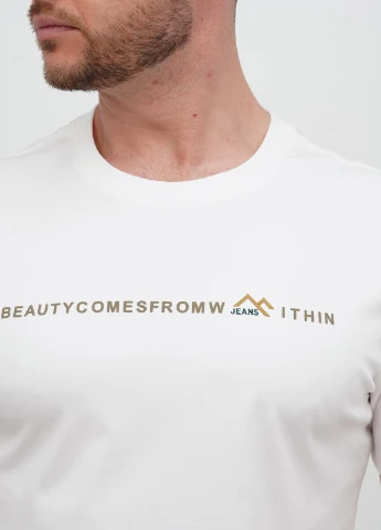 Біла футболка Trend Collection