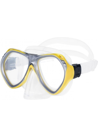Набор маска и трубка ENZO + EVO детский Желтый (605-18) (5908217655745) Aqua Speed (254296041)