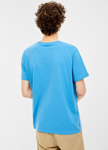 Блакитна футболка Springfield