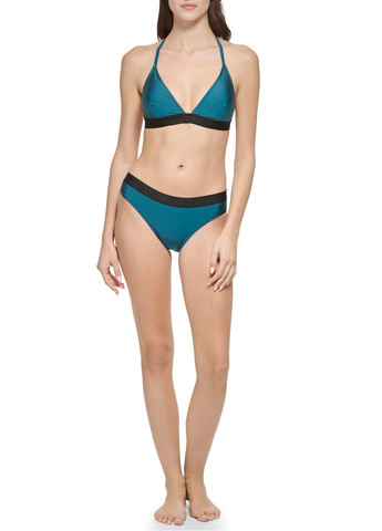 Морской волны летний купальник (лиф, трусики) раздельный, бикини Calvin Klein