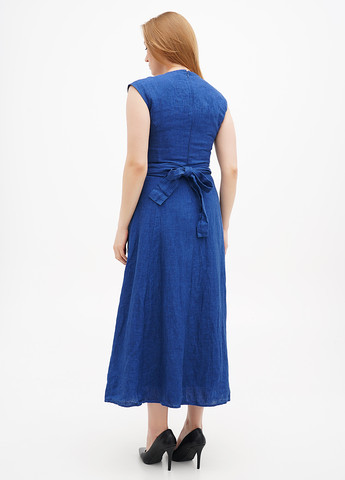 Синее кэжуал платье Boden однотонное