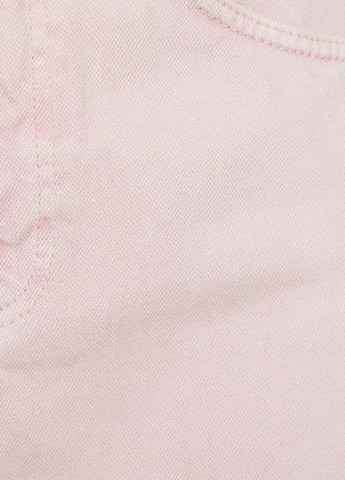 Светло-розовая кэжуал однотонная юбка KOTON а-силуэта (трапеция)