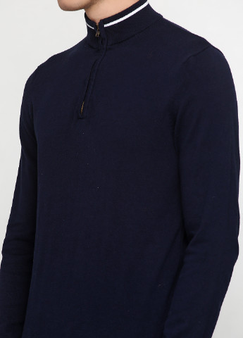 Темно-синий демисезонный свитер New Look