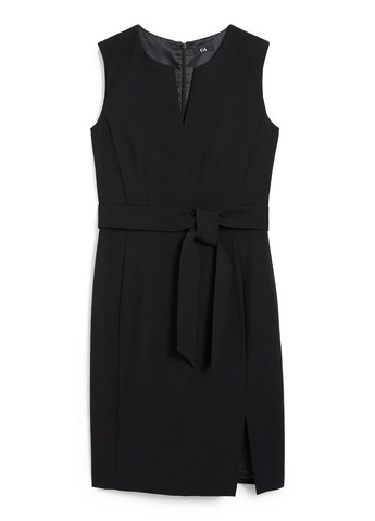 Чорна кежуал сукня футляр C&A однотонна