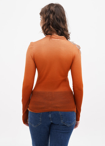 Помаранчевий демісезонний пуловер пуловер Angelo Marani