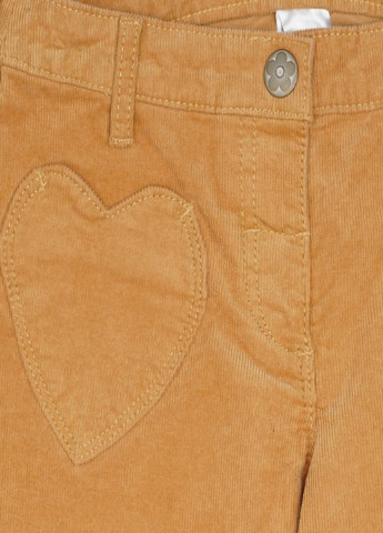 Горчичные кэжуал демисезонные брюки C&A