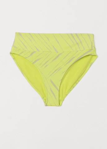 Кислотно-жовтий літній купальні трусики H&M