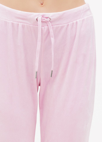 Светло-розовые спортивные демисезонные джоггеры брюки H&M