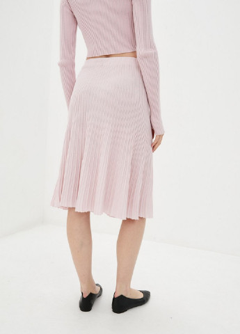 Розовая однотонная юбка Sewel