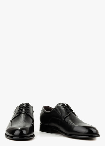 Черные праздничные, вечерние, классические, кэжуал туфли Le'BERDES на шнурках