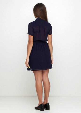 Темно-синя кежуал сукня Monki однотонна
