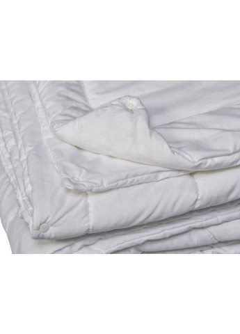 Одеяло "Зима - Лето" на кнопках закрытое однотонное холлофайбер (Микрофибра) Полуторное 150х210 54821 Moda (253618654)