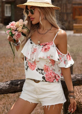 Белая блуза SHEIN