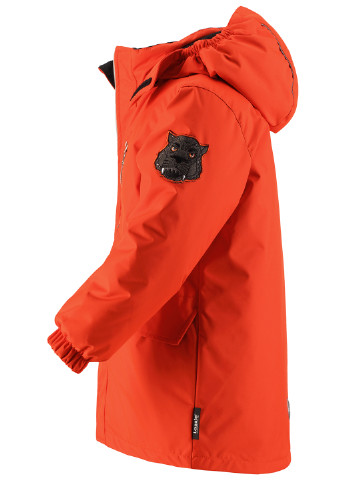 Оранжево-красная зимняя куртка Lassie by Reima
