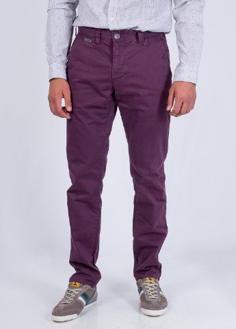 Фиолетовые кэжуал демисезонные чиносы брюки Vanguard