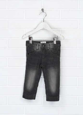 Темно-серые зимние зауженные джинсы Impidimpi