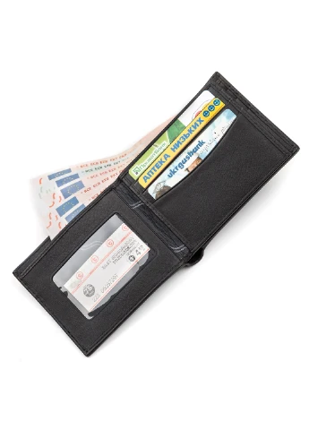 Мужское кожаное портмоне 11х9 см Stingray Leather (252132335)