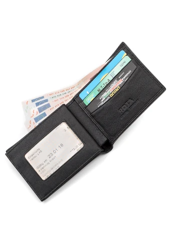 Мужское кожаное портмоне 11х9 см Stingray Leather (252132335)