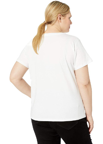 Белая летняя футболка Levi's