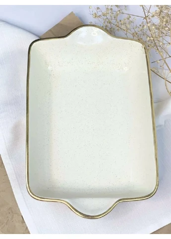 Форма для запікання Sand Space Cappuccino Gold КГ-220 2.2 л бежева No Brand (253610575)