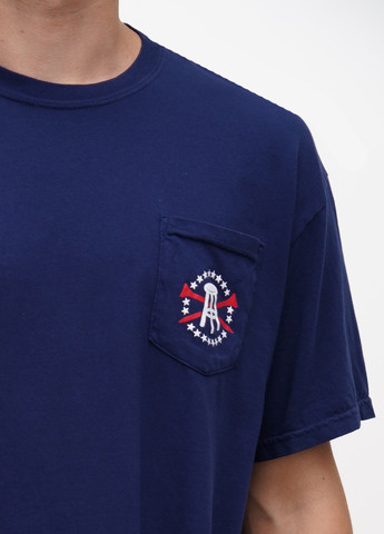 Темно-синяя футболка Comfort Colors