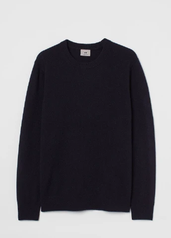 Темно-синій демісезонний светр H&M
